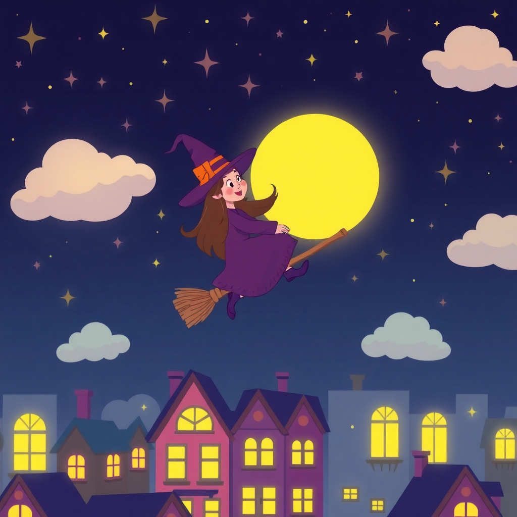 Tiny Witch’s First Flight