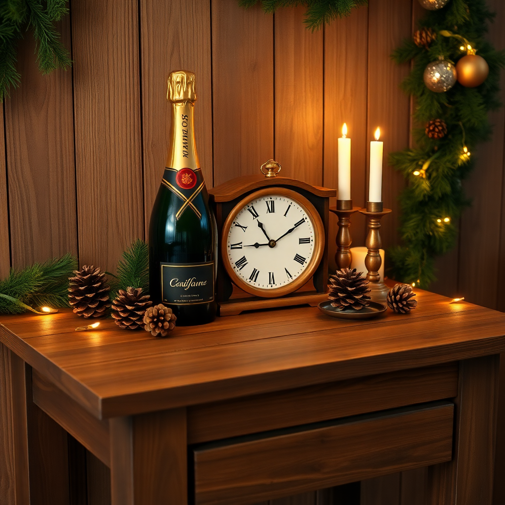 Rustic Table Countdown