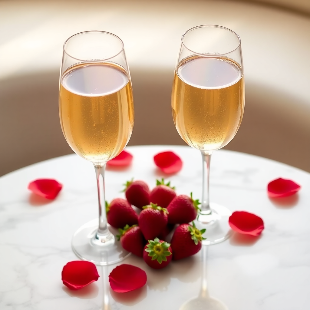Champagne and Strawberries