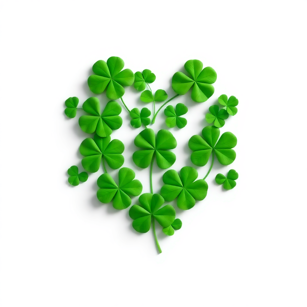 Minimalist Clover Pattern