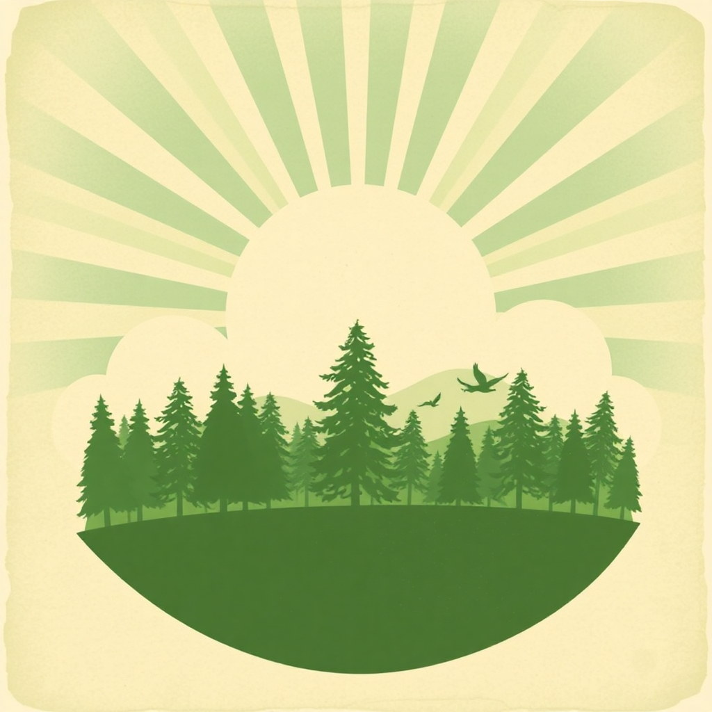 Retro Poster – Save the Planet