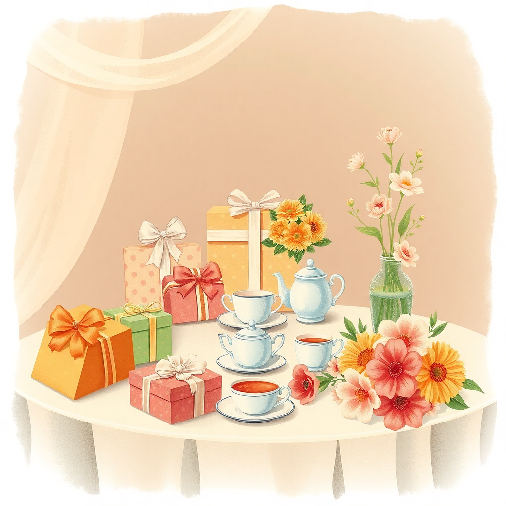 Vintage Illustrative Charm