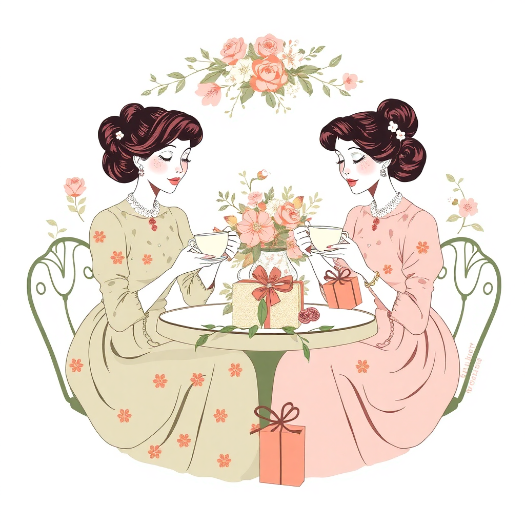 Retro Tea Party