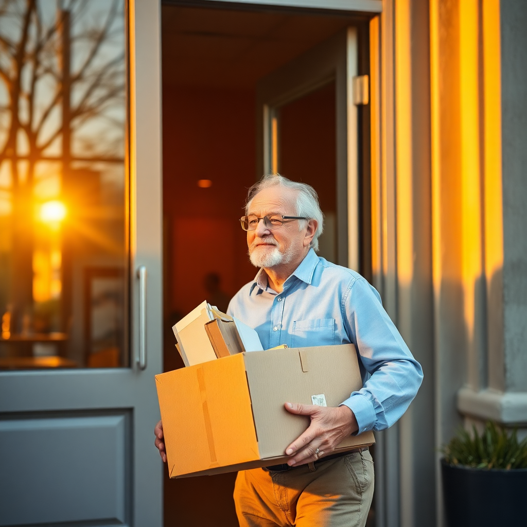 Walking Out with a Smile