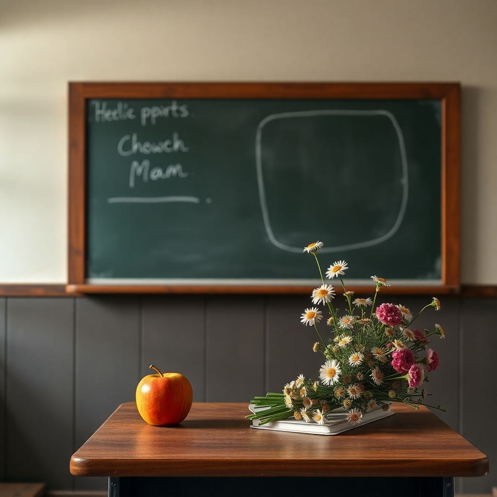 Classic Chalkboard Scene