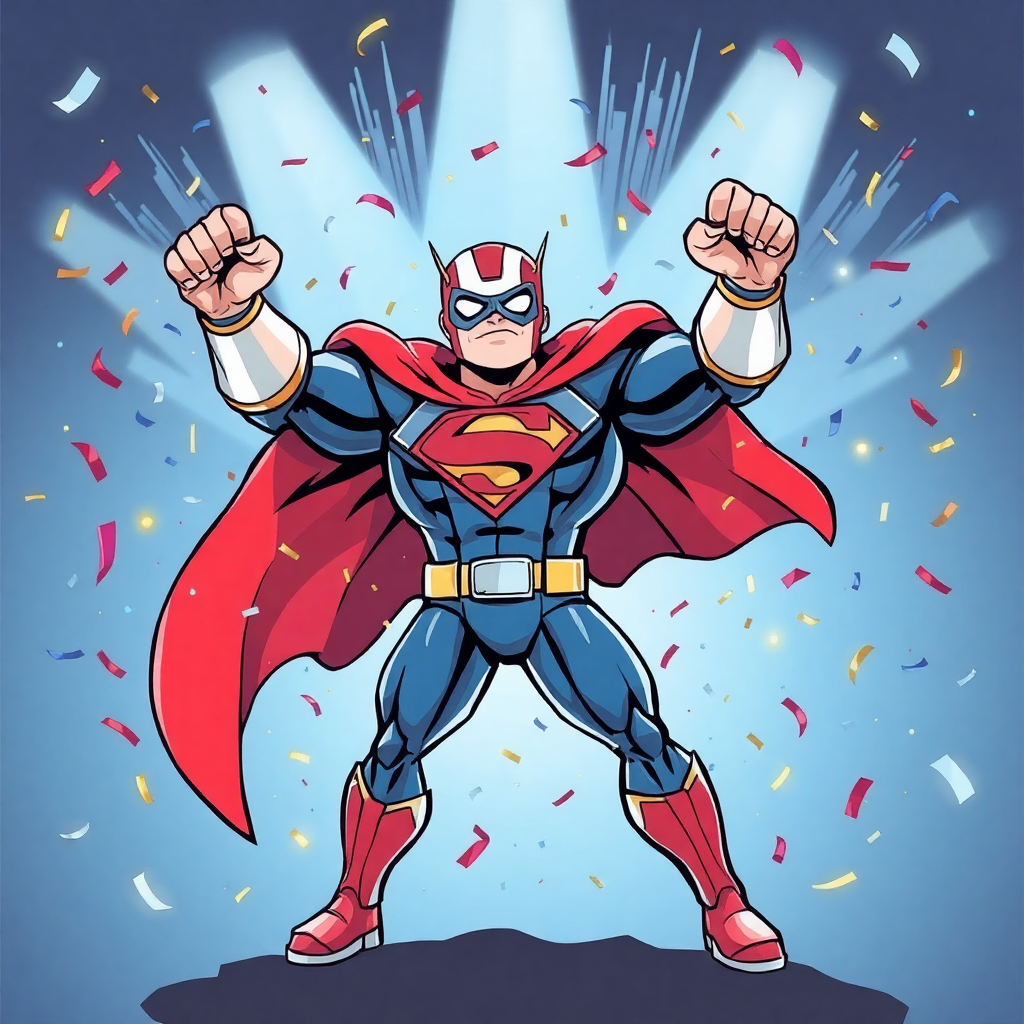 Superhero Triumph