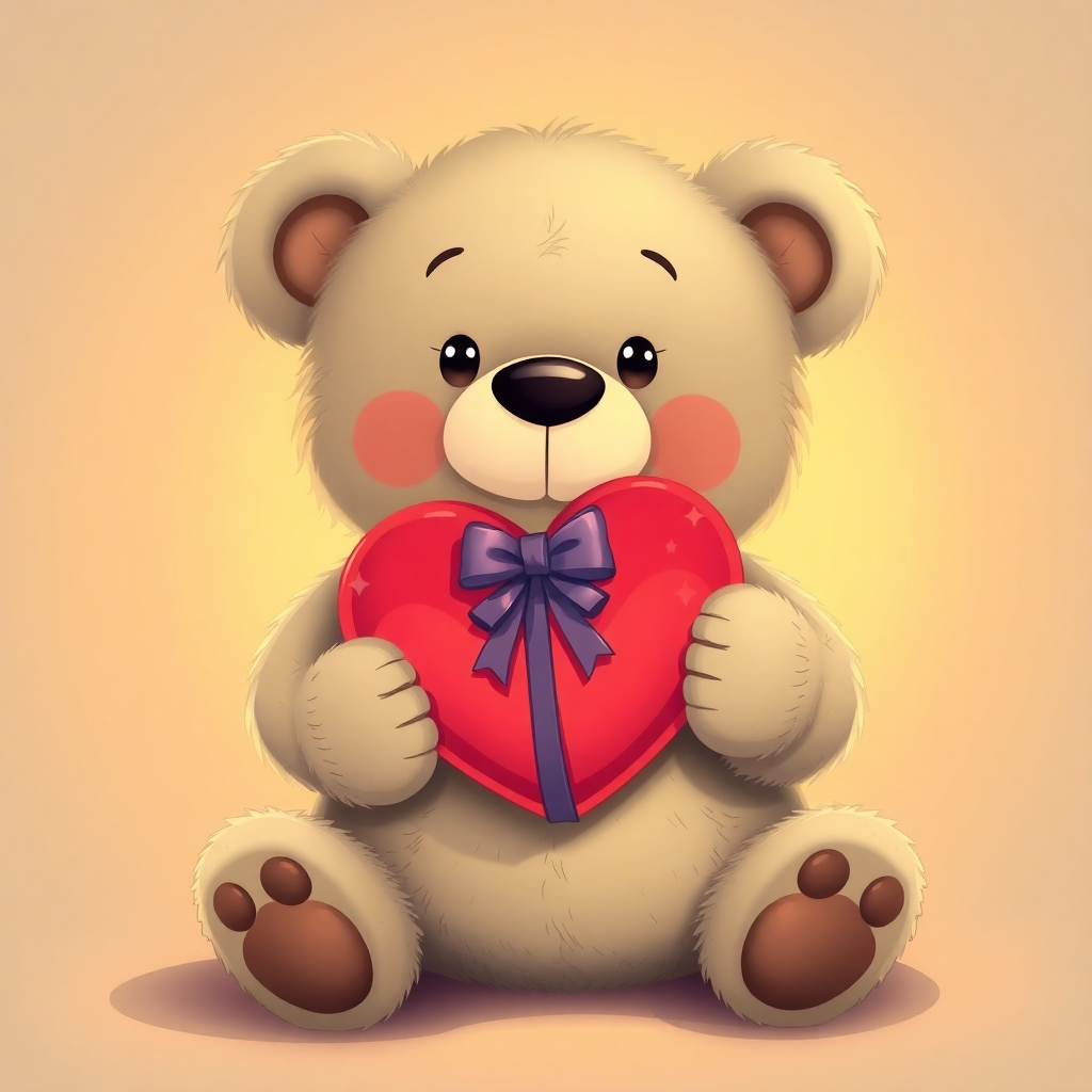Cute Teddy Love
