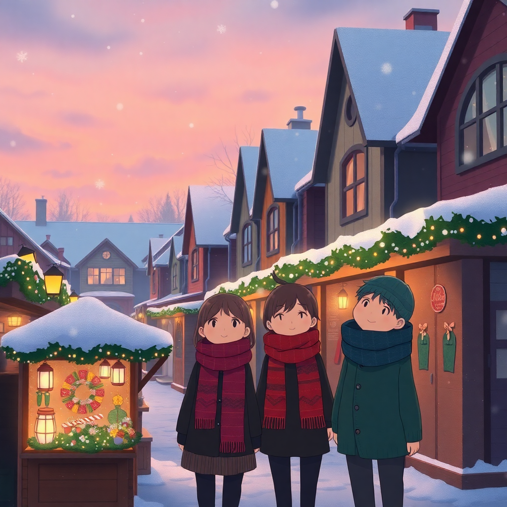 Зимний рынок