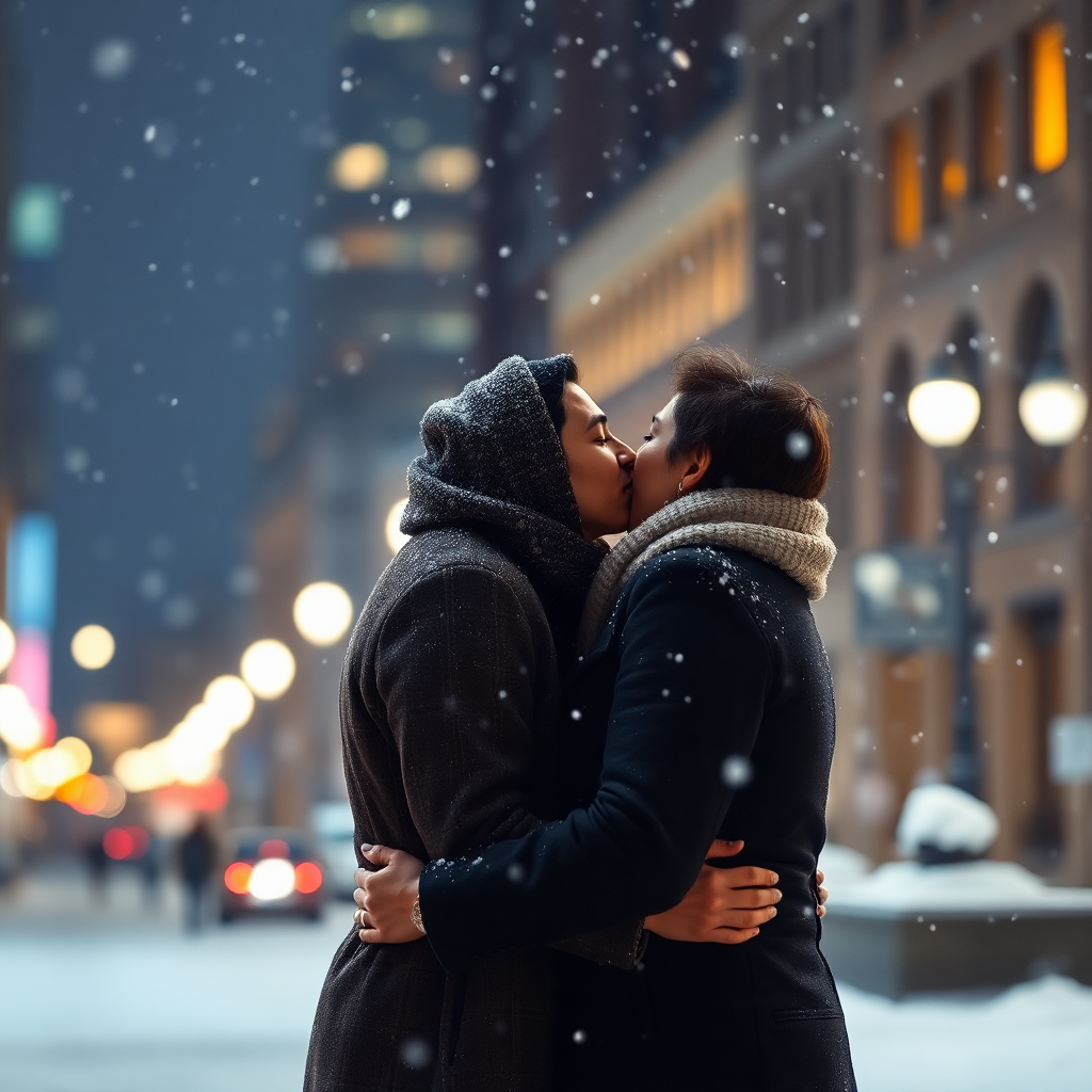 Новогодний поцелуй