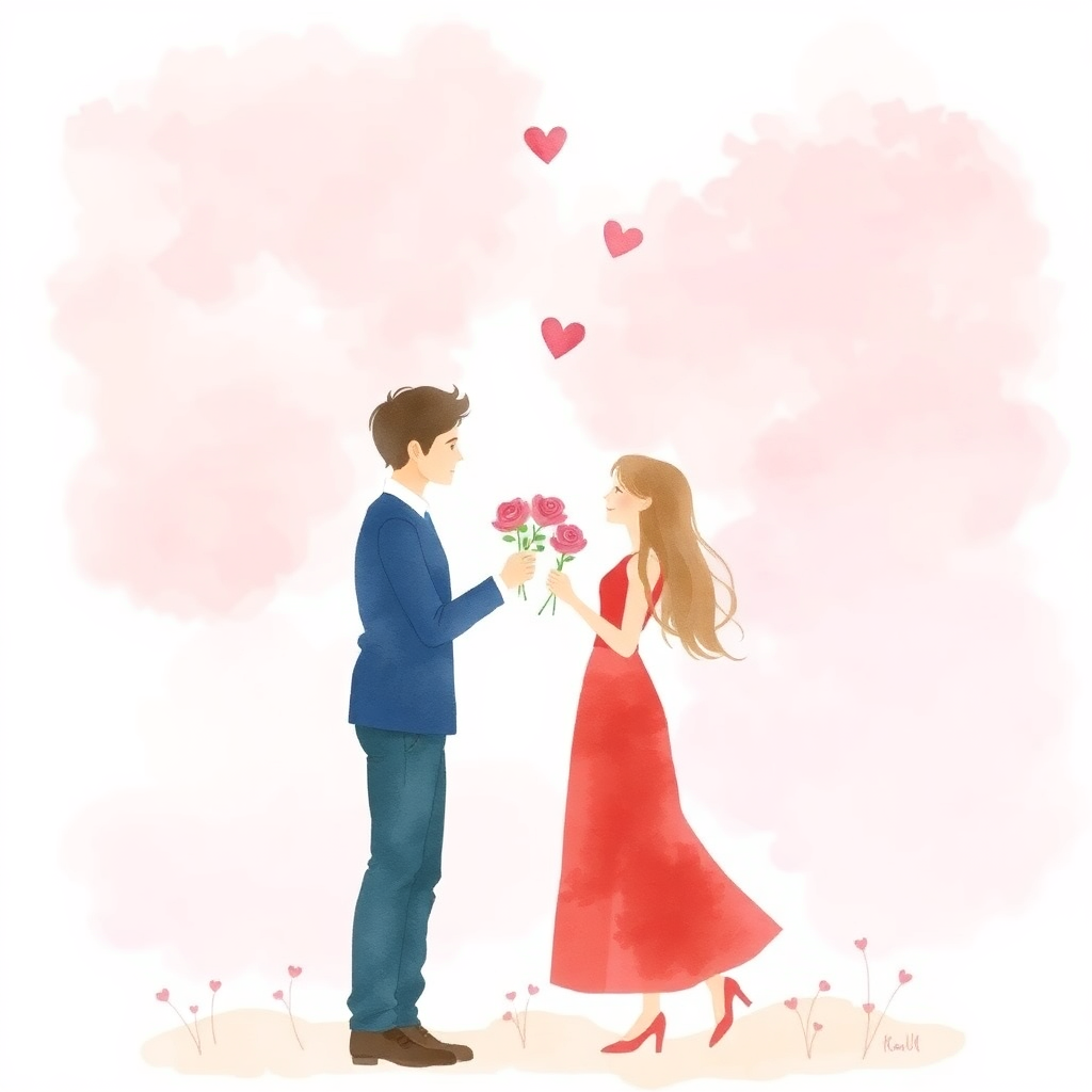 Нежная сцена