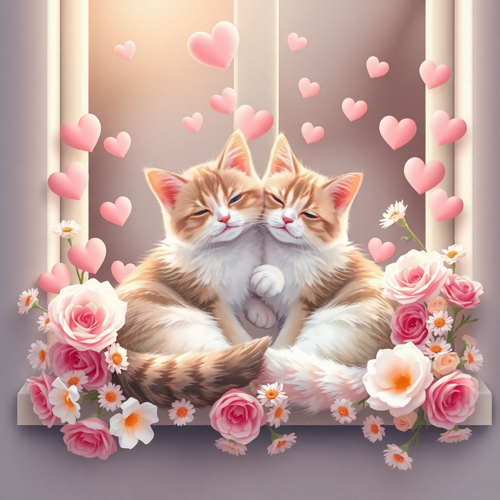 Кошка Пара Валентина