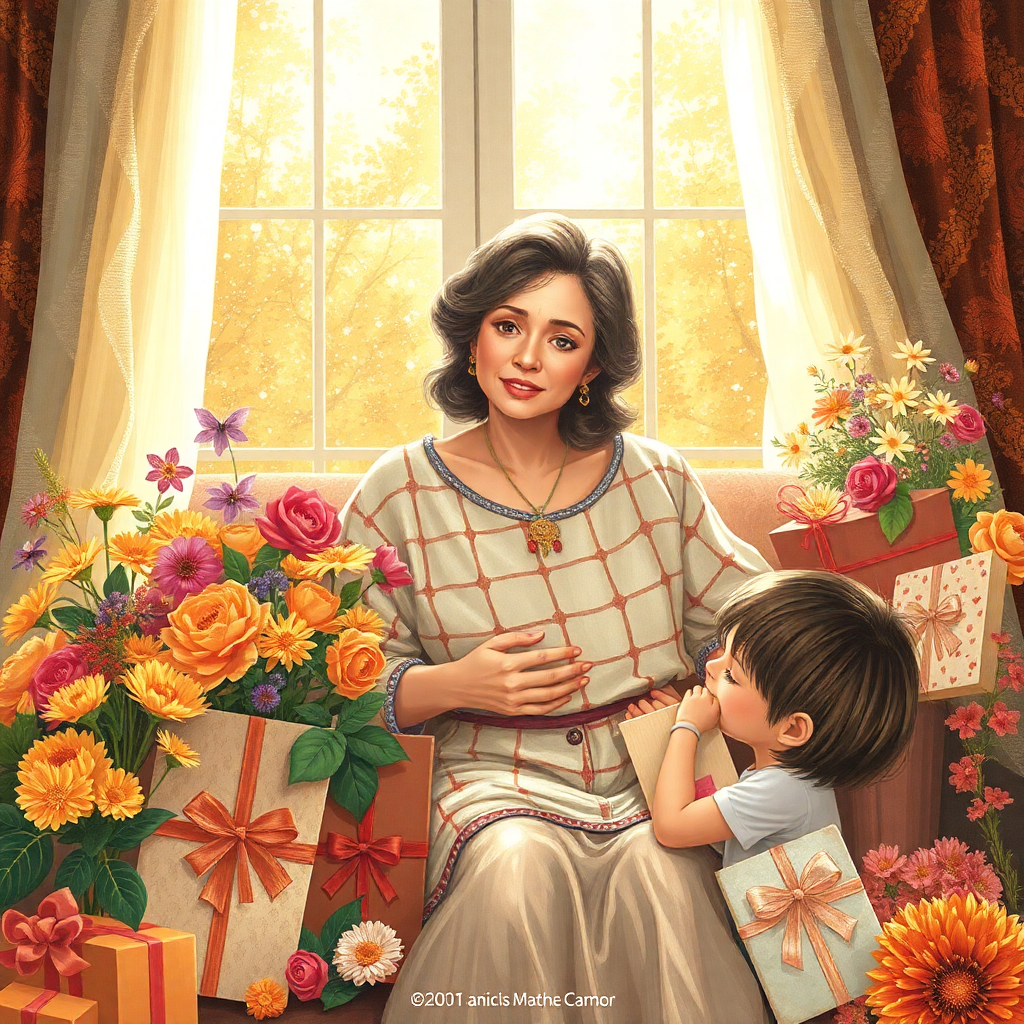 Стол ко Дню матери